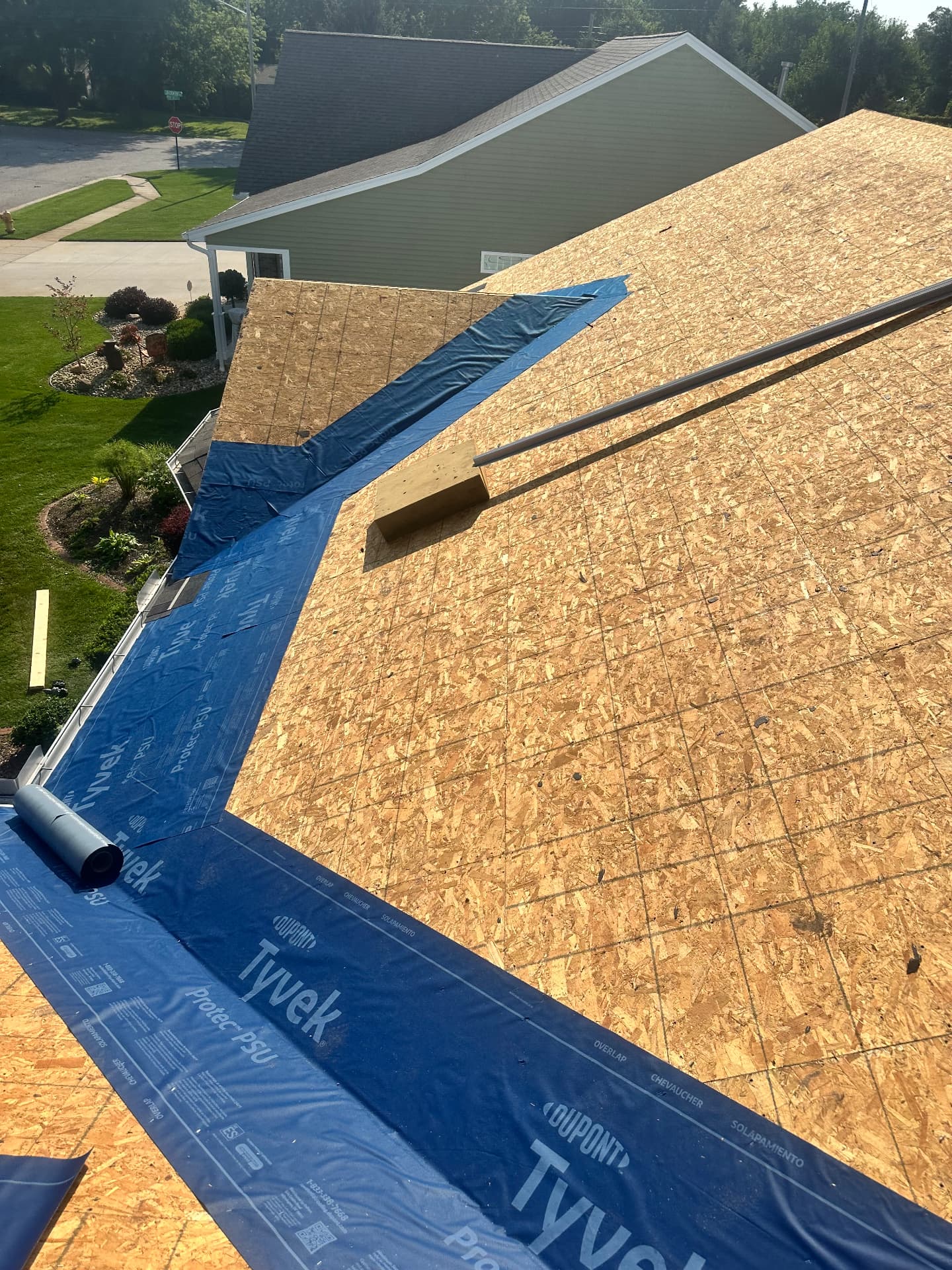 Valleys & eaves sealed before shingles — Dundee, MI